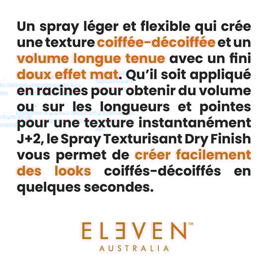 Spray texturisant Dry Finish