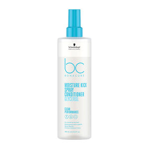Spray-baume hydratant cheveux normaux &agrave; secs ou boucl&eacute;s BC Moisture Kick 400ml