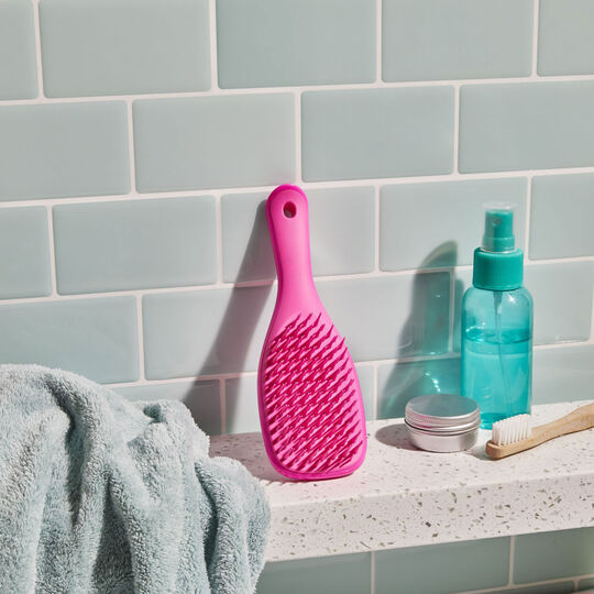 Brosse d&eacute;m&ecirc;lante mini Ultimate Detangler runway pink