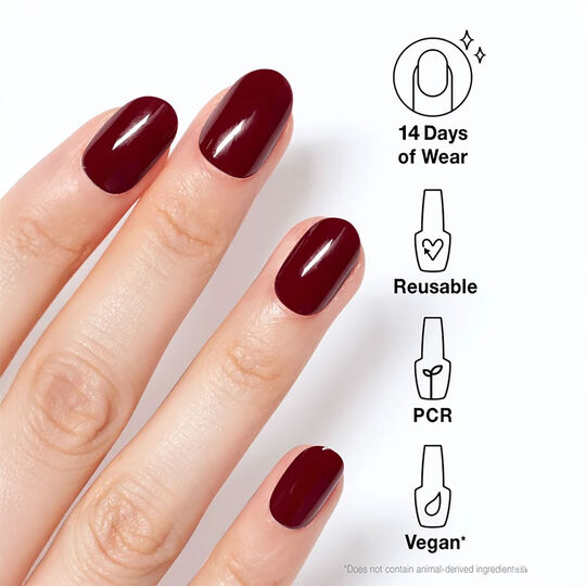 Faux ongles xpress/on malaga wine