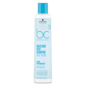 Shampooing hydratant aloe vera BC Moisture Kick 250 ml,  Shampooing hydratant aloe vera BC Moisture Kick 250 ml