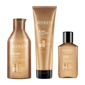 Routine hydratante cheveux secs et r&ecirc;ches All Soft