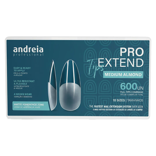Capsules Pro Extend Tips medium almond
