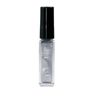 Vernis Nail Art argent m&eacute;tallis&eacute;