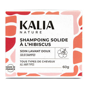 Shampooing solide cheveux textur&eacute;s &agrave; l'hibiscus