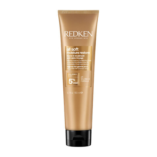 Soin sans rin&ccedil;age hydratant cheveux secs All Soft Moisture Restore