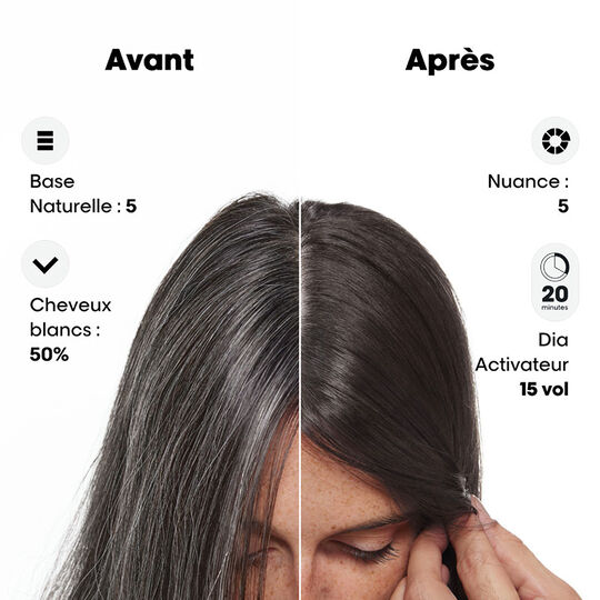 Coloration ton sur ton Dia Color 8.23 blond clair iris&eacute; dor&eacute;