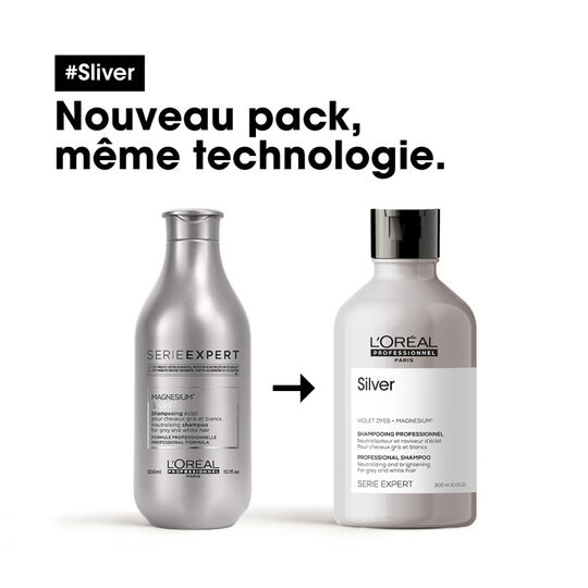 Shampooing d&eacute;jaunissant Silver 300 ml
