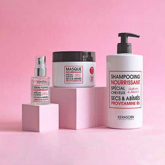 Rituel cheveux secs et abim&eacute;s shampooing et masque