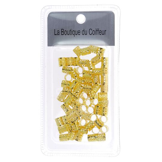 Anneaux bijoux cheveux dor&eacute; petit mod&egrave;le