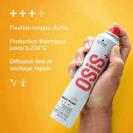 Spray vaporisateur fixation forte Freeze Pump Osis+