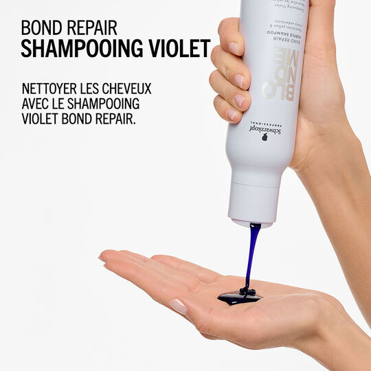 Shampooing violet Blondme Bond Repair Neutralisant