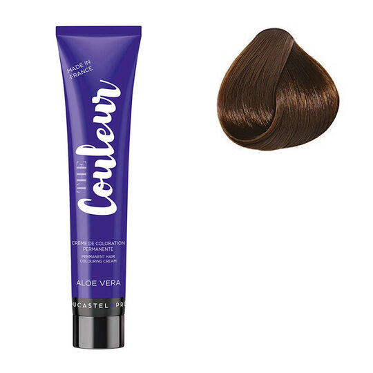 Coloration permanente The Couleur 6.35 Blond Fonc&eacute; Dor&eacute; Acajou