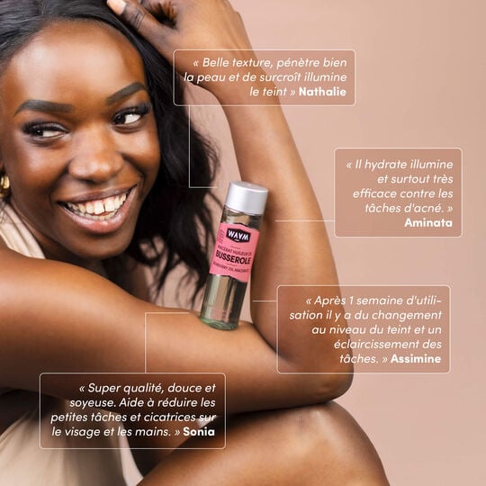 Mac&eacute;rat huileux de busserole