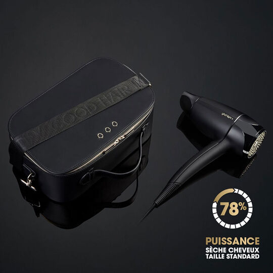 Coffret d'Exception sèche cheveux Flight+ et son vanity
