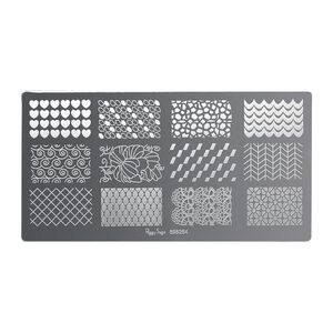 Plaque de stamping nail art 4