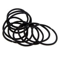 &Eacute;lastiques noirs fins