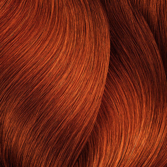 Coloration sans ammoniaque Inoa 6.46 blond fonc&eacute; cuivr&eacute; rouge