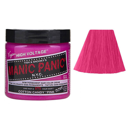 Coloration semi-permanente fluo cotton candy pink