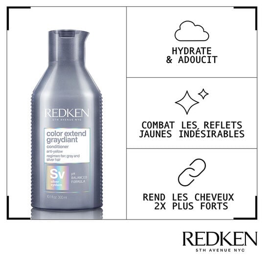 Le rituel Color Extend Graydiant pour cheveux gris et blancs