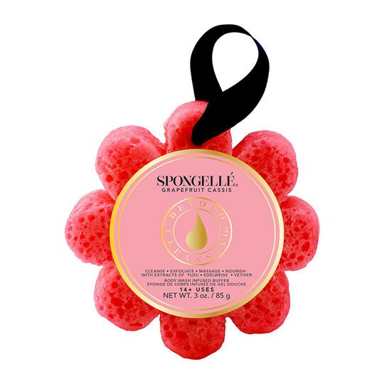 &Eacute;ponge de bain infus&eacute;e pamplemousse cassis