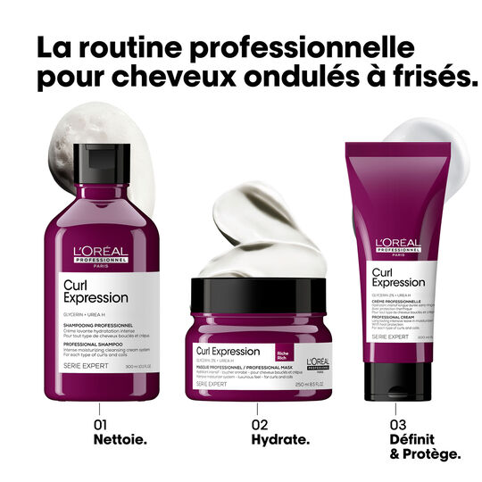 Shampooing cr&egrave;me lavante Curl Expression - Hydratant intensif 300ml