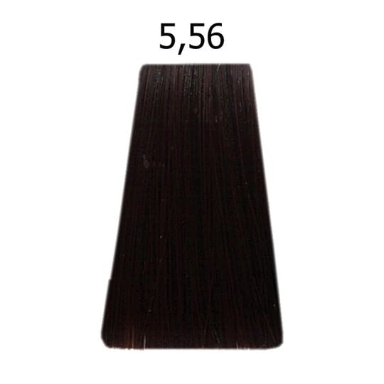 Inoa Coloration sans ammoniaque 5.56 ch&acirc;tain clair acajou rouge