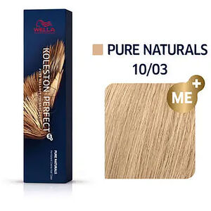 Coloration permanente Koleston Perfect Me+ 10/03 blond très très clair naturel doré,  Coloration permanente Koleston Perfect Me+ 10/03 blond très très clair naturel doré