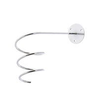 Porte séchoir spirale à fixation murale,  Porte séchoir spirale à fixation murale