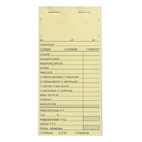 Carnet de caisse sans num&eacute;ro