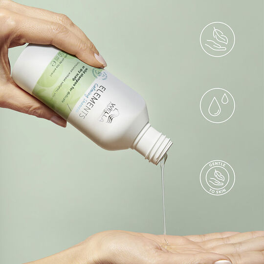 Shampooing apaisant pour cuir chevelu sec ou délicat Calming Elements 250ml