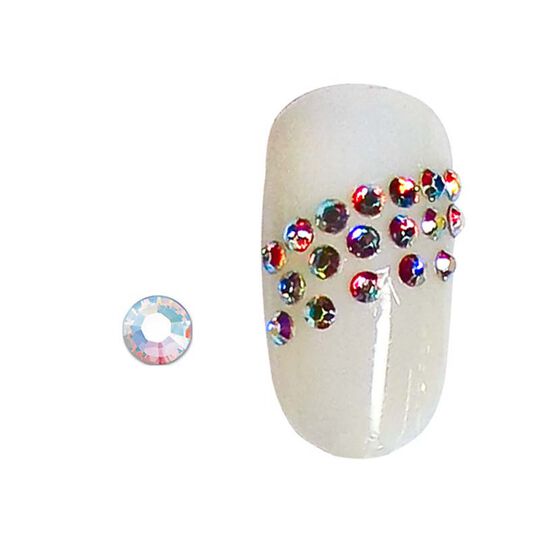 Strass pour ongles aurore bor&eacute;ale