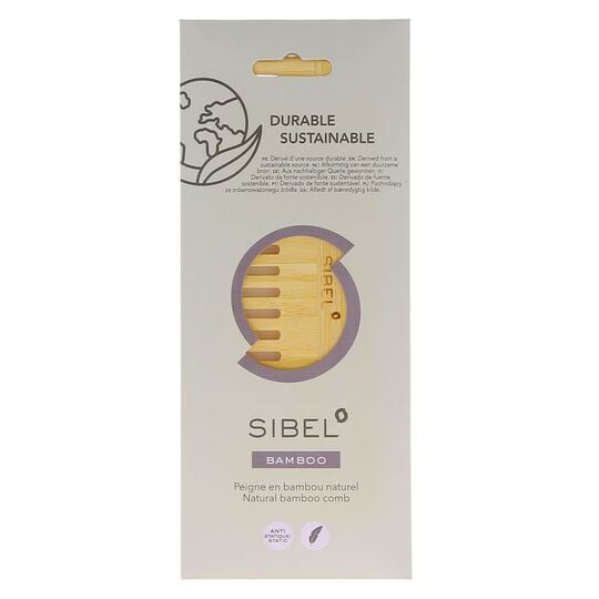 Peigne en bambou 17,8 cm