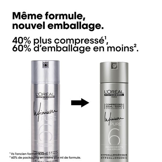 Laque Infinium Pure fixation extra forte 300ml