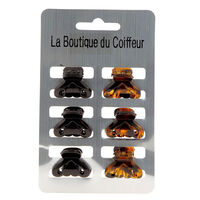 Petites pinces croco c&oelig;ur