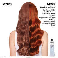 Coloration ton sur ton Dia light Hyaluronic 9.11 milkshake cendr&eacute; profond