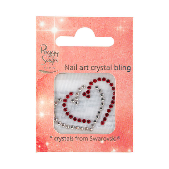 Nail art crystal bling