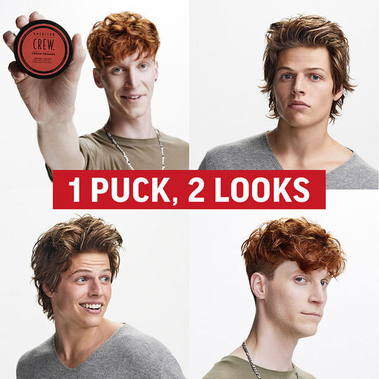 Cr&egrave;me de coiffage tenue l&eacute;g&egrave;re Cream Pomade