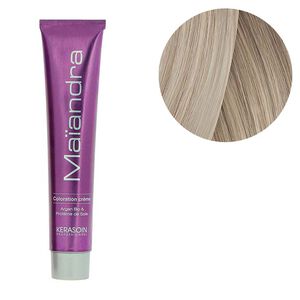 Coloration permanente Maïandra 12.1 super éclaircissant très blond cendré,  Coloration permanente Maïandra 12.1 super éclaircissant très blond cendré