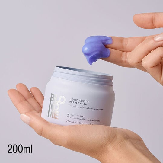 Masque violet Blondme Bond Repair Neutralisant