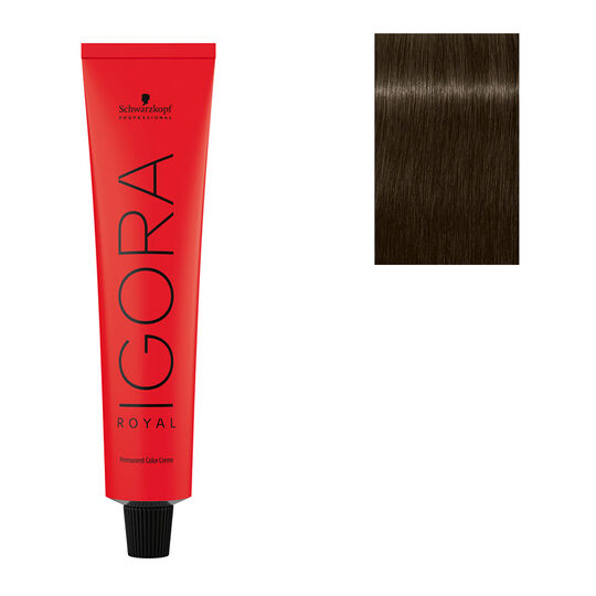 Coloration permanente Igora Royal 6-16 blond fonc&eacute; cendr&eacute; chocolat