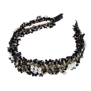 Serre-tête tissu et perles