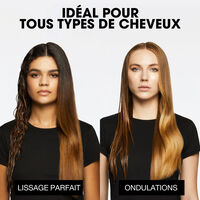 Lisseur s&eacute;chant Duet Style noir