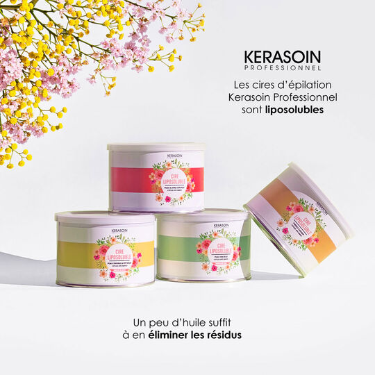 Pot de cire peaux sensibles argan 400ml