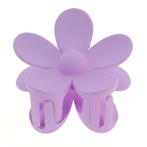 Pince croco fleur lila