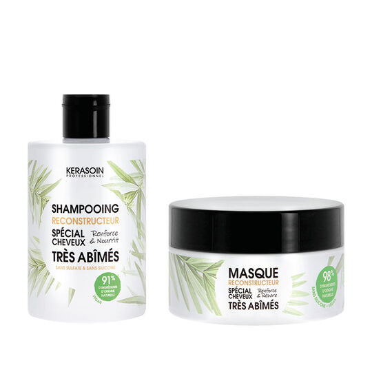 Rituel nature reconstructeur cheveux tr&egrave;s ab&icirc;m&eacute;s