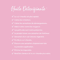 Huile détoxifiante Scalp Detox Oil Treatment,  Huile détoxifiante Scalp Detox Oil Treatment