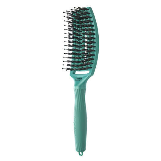 Brosse d&eacute;m&ecirc;lante Fingerbrush &eacute;dition limit&eacute;e And Beyond earth green