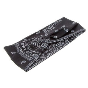 Bandeau fa&ccedil;on bandana Noir
