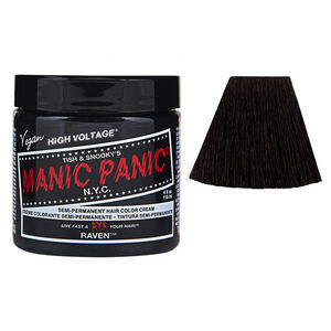 Coloration semi-permanente Manic Panic raven,  Coloration semi-permanente Manic Panic raven